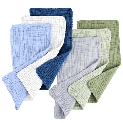 Burp Cloth - 6-pack Muslin Soft Cloths