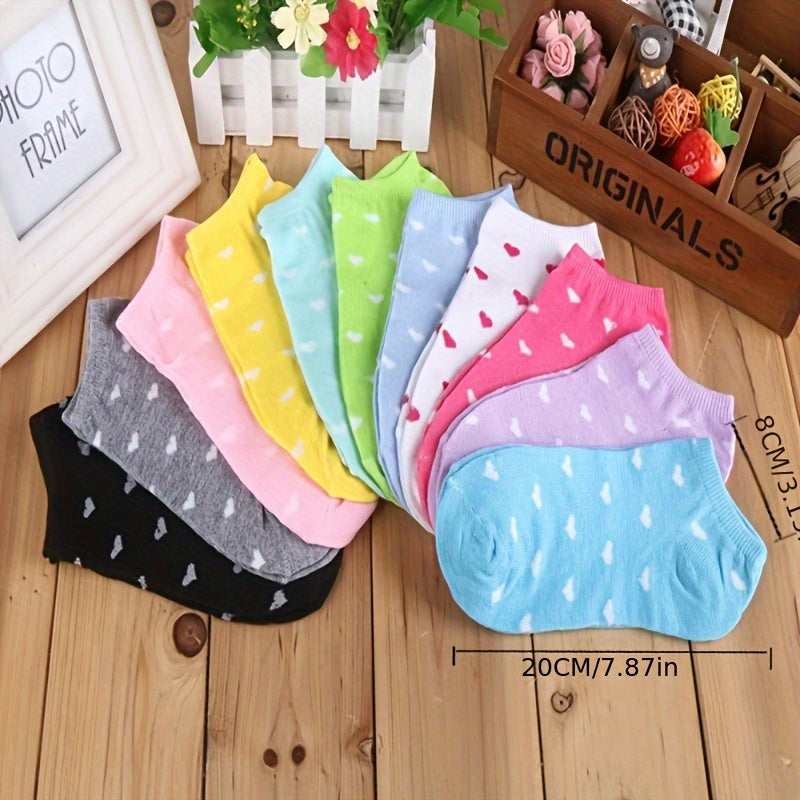 20 Pairs Random Candy Colored Socks Casual Breathable Low Cut Socks Soft And - product view 8