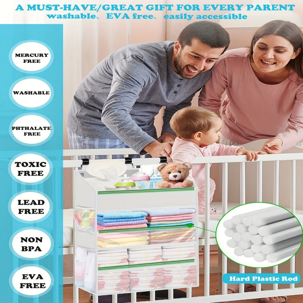 Diaper Organizer - Travel Multiple Pocket Hanging