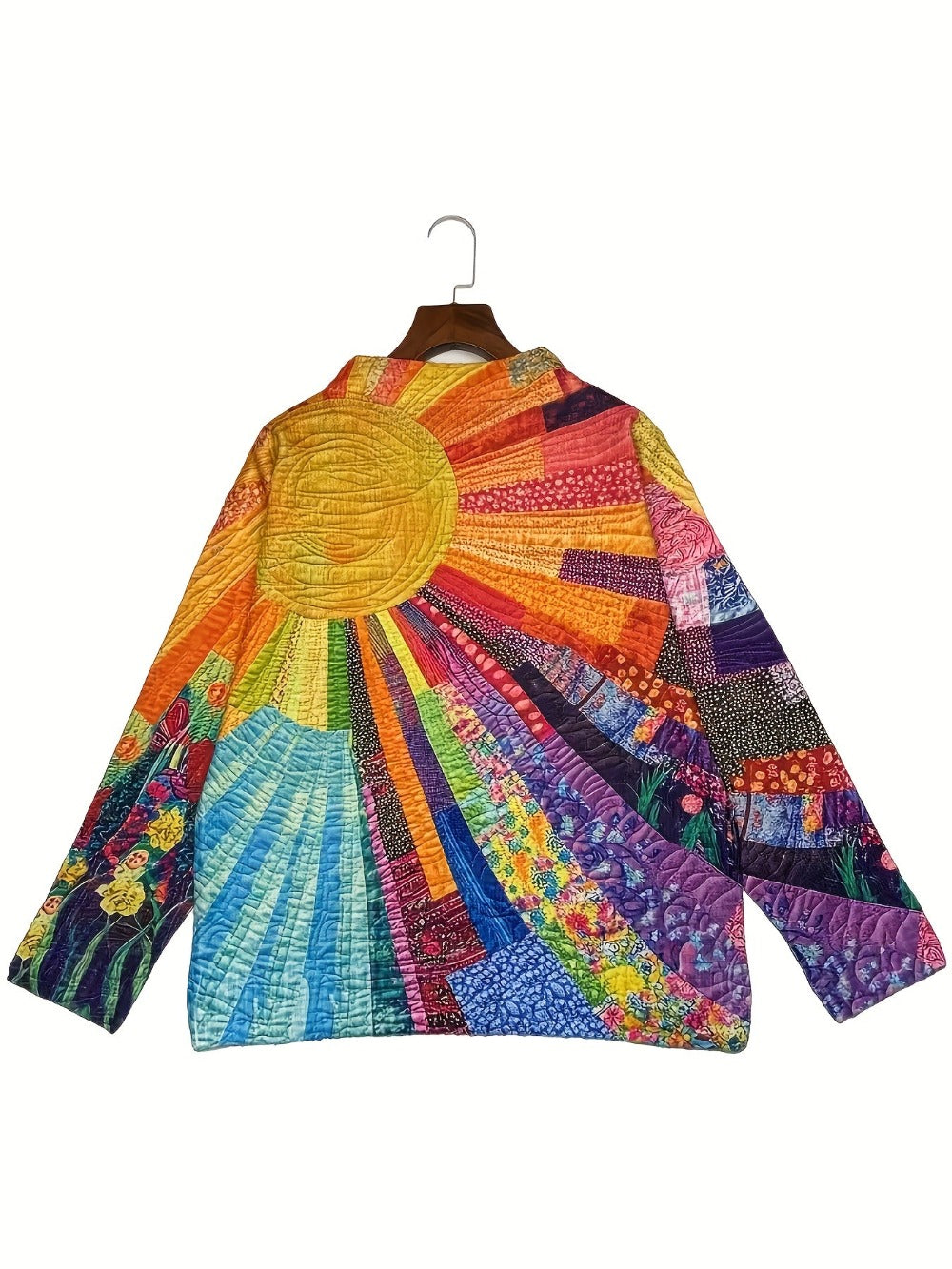 Women's Versatile Graphic Button-Front Cardigan Everyday 309