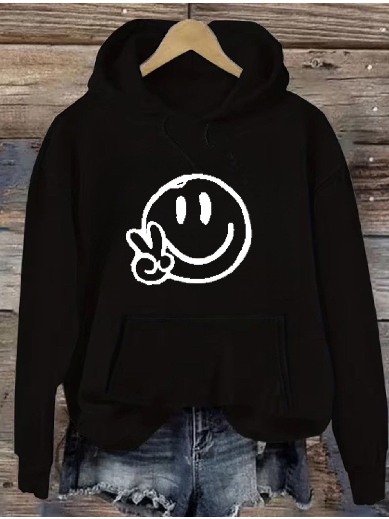 women's hoodie Sweater - Holiday Party Outfit - Soft Everyday Fall Tops - Machine Washable Casual Pullover sweatshirt