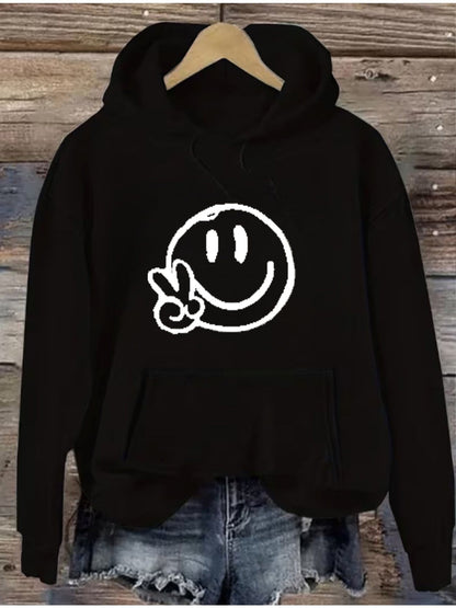 women's hoodie Sweater - Holiday Party Outfit - Soft Everyday Fall Tops - Machine Washable Casual Pullover sweatshirt