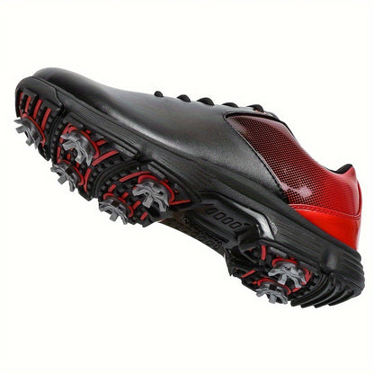 Men's Black&Red Lace Shoes - product view 10