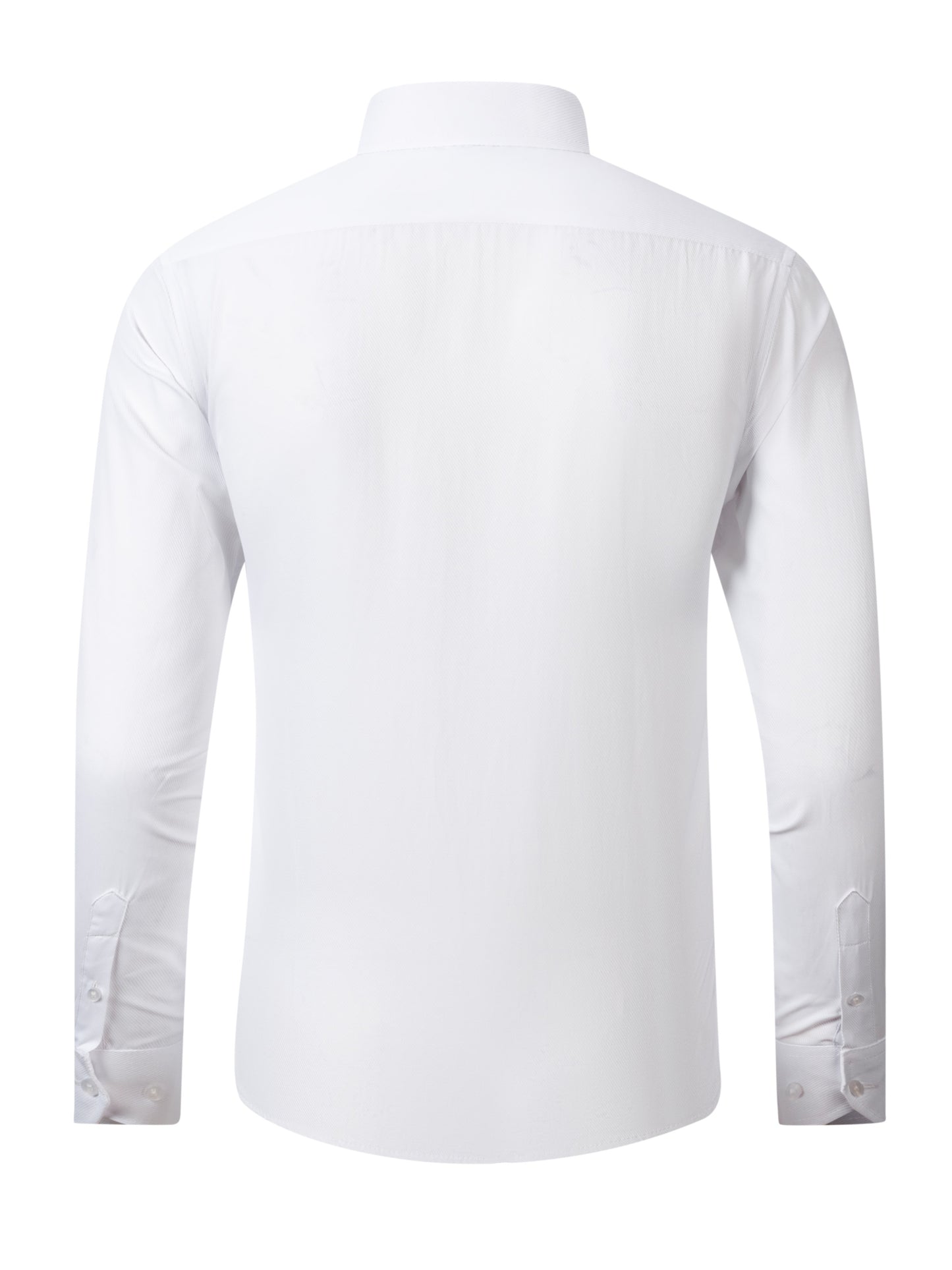 6pcs Men's Long Sleeve Shirts, White Business Professional Dress Wrinkle-Free Suit Casual Workwear, Formal Clothing, Business Attire, Versatile Top, Elegant Style, Machine Washable, Easy Care, Formal Shirt, Men's Shirts, Corporate Employees
