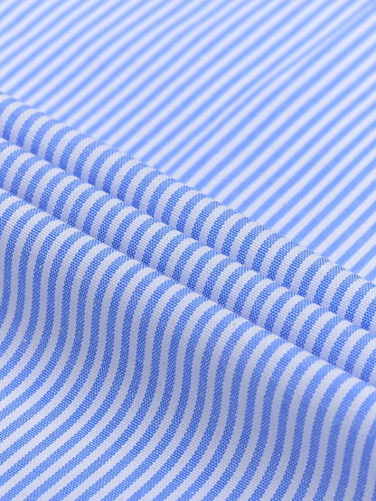 Men'S Long Sleeve Shirt with Classic Stripes, Ideal for Business Formal Events, Perfect Gift for Him