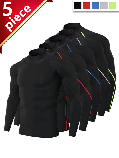 Men's Solid Color Performance Shirt - Long Sleeve 918245