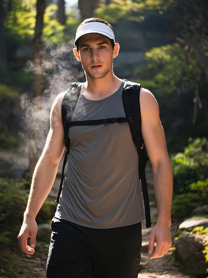 5pcs Men'S 50+ Tank Top Quick Dry Summer Workout Muscle Sleeveless S-4XL
