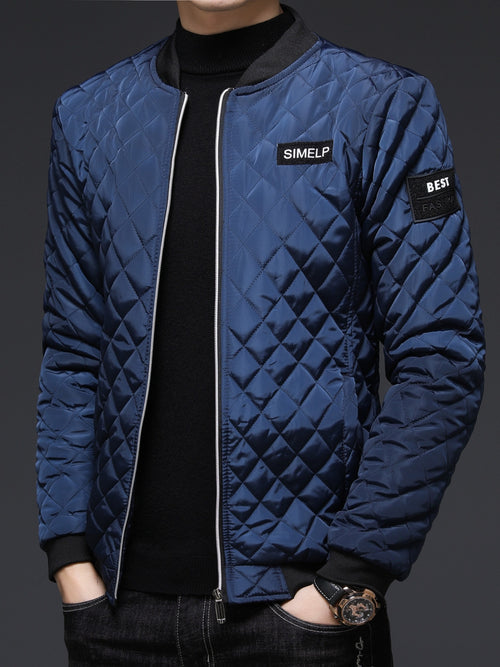 2025 Casual Men Graphic Printed Zipper Pockets Spring Autumn Rave Jacket for Traveling Back to School Casual Jacket, Suitable for Autumn AND Winter Valentine's Day Gifts