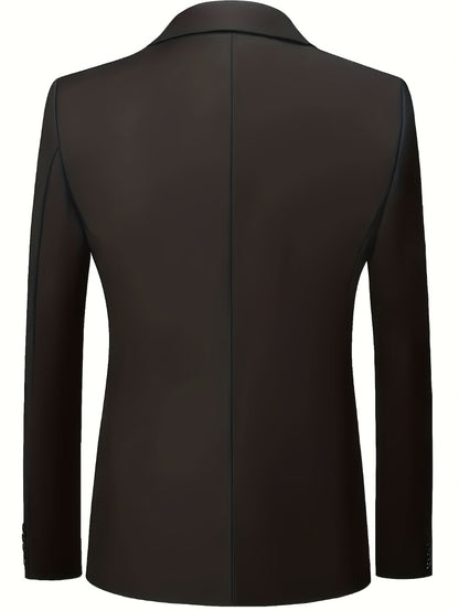 Men's Two-Piece Suit Set - Coordinated Everyday Style