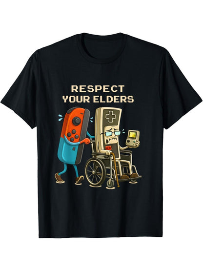 Men's Vintage T-Shirt - Round Neck Short Sleeve Everyday Style 773989