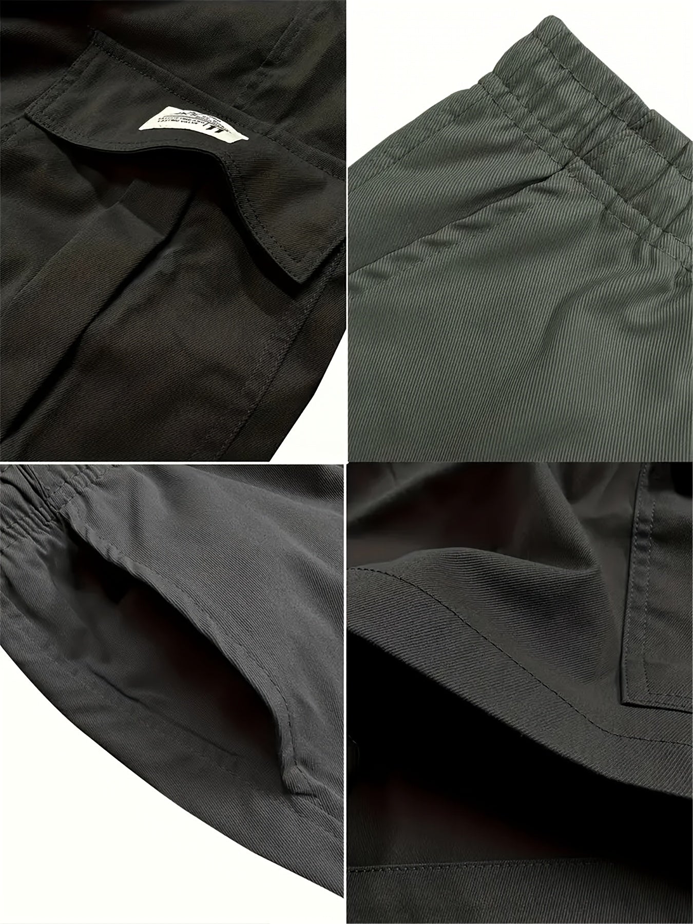 3pcs Set - Men's Shorts, Casual Loose Shorts, Perfect Choice, Large Pocket Workwear Shorts, Summer Workwear Shorts Men's Five Quarter Pants Ins Trendy Straight Leg Casual Five Quarter Shorts Couple Basketball Pants