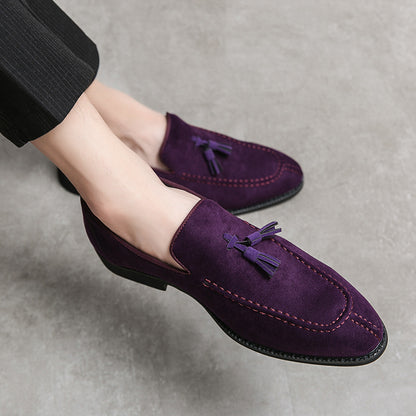 Men's Casual Slip-On Shoes - Slip-On Ease & Lace-Up Fit