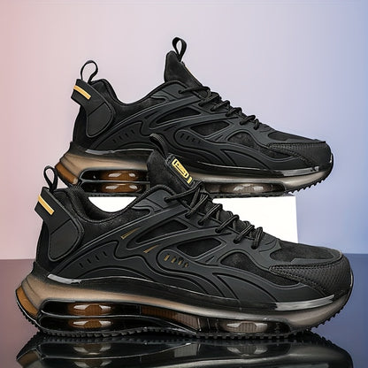 Men'S Running Footwear | Lightweight, Lace-Up Design, Slip-Resistant, Cushioned, Breathable, Comfortable Sneakers | Suitable for Running, Walking, And Training
