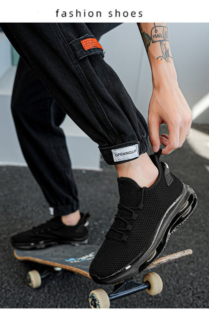 Unisex Walking Shoes - Cushioned Comfort for Outdoor & Travel 400037