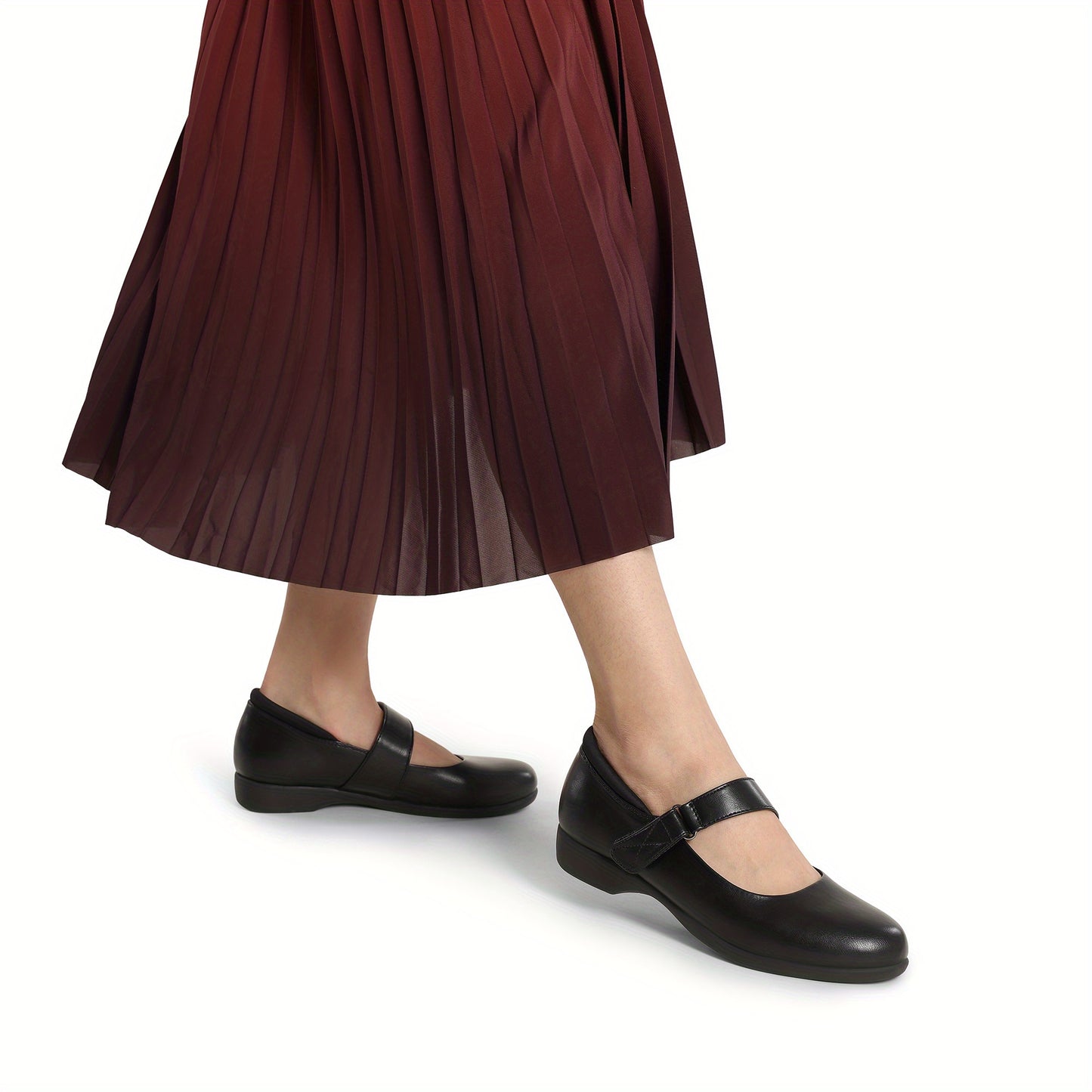 Ladies' Ballet Flats with Ankle Straps, Ideal for Office Wear And Formal Occasions, Providing Comfort And Style., Women Shoes