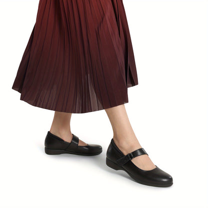 Ladies' Ballet Flats with Ankle Straps, Ideal for Office Wear And Formal Occasions, Providing Comfort And Style., Women Shoes