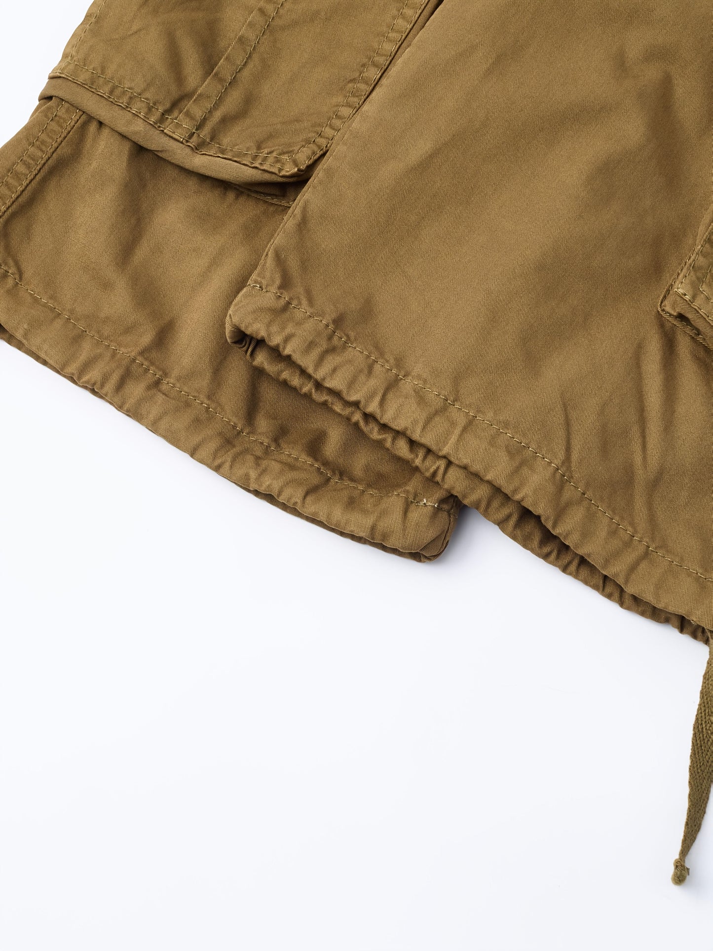 Plus-Size Men'S Outdoor Washing Multi-Pocket Tooling Tactical Shorts with Drawstring to Leave a Pocket Suitable for Outdoor Activities Such As Mountaineering And Camping, Plus Size
