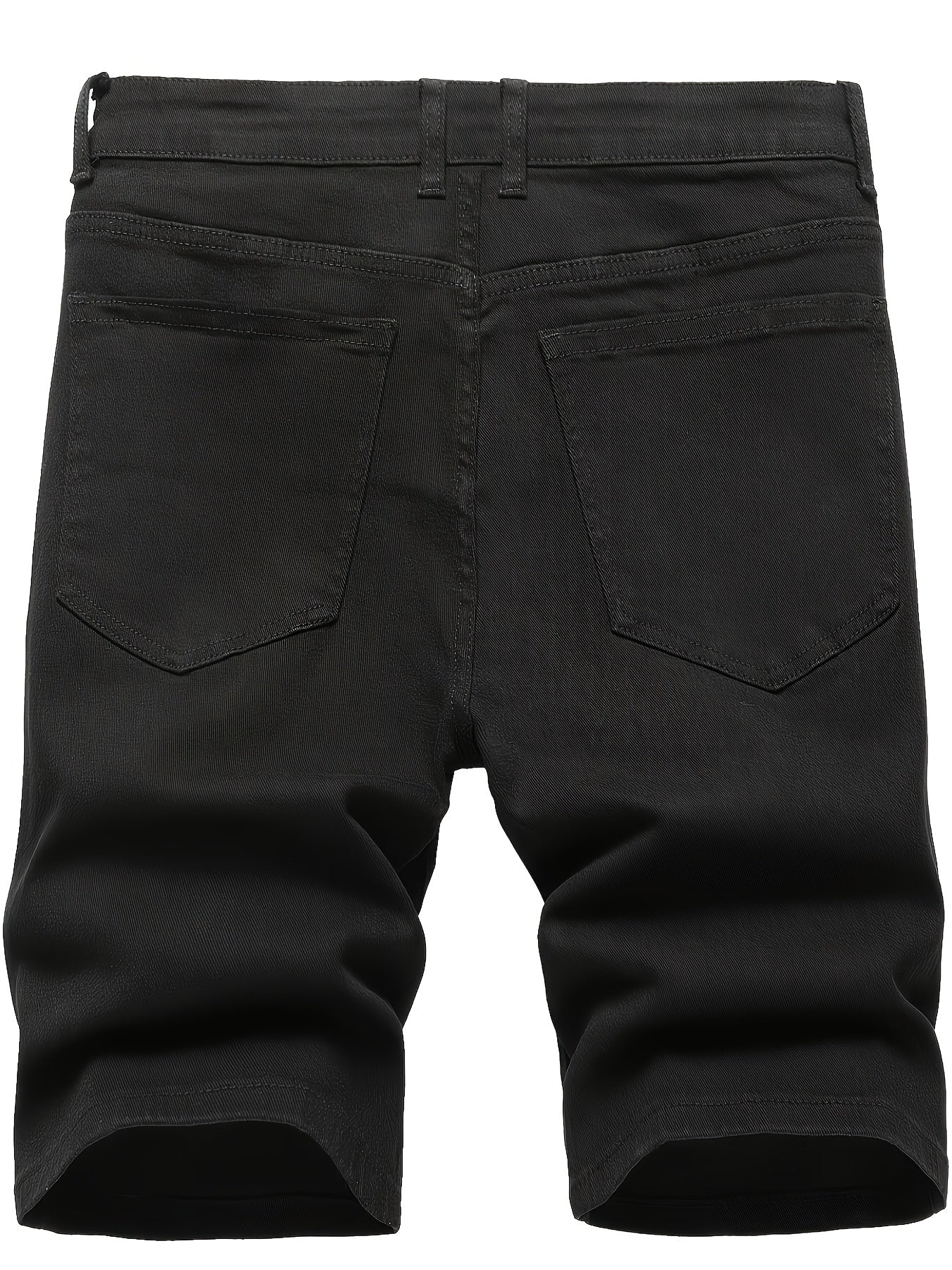 3-pack Men'S Jeans - Trendy Ripped Denim Shorts - Stylish, Versatile, Slim Fit, Casual Pants - New - Perfect For Outdoor Camping And Sports