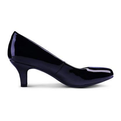 Women's Bridal Wedding Party Low Heel Pump Shoes comfortable, Round Toe, Slip On, easy slip on style, close toe, low heel fasion shoes - Latex padded insole for added comfort