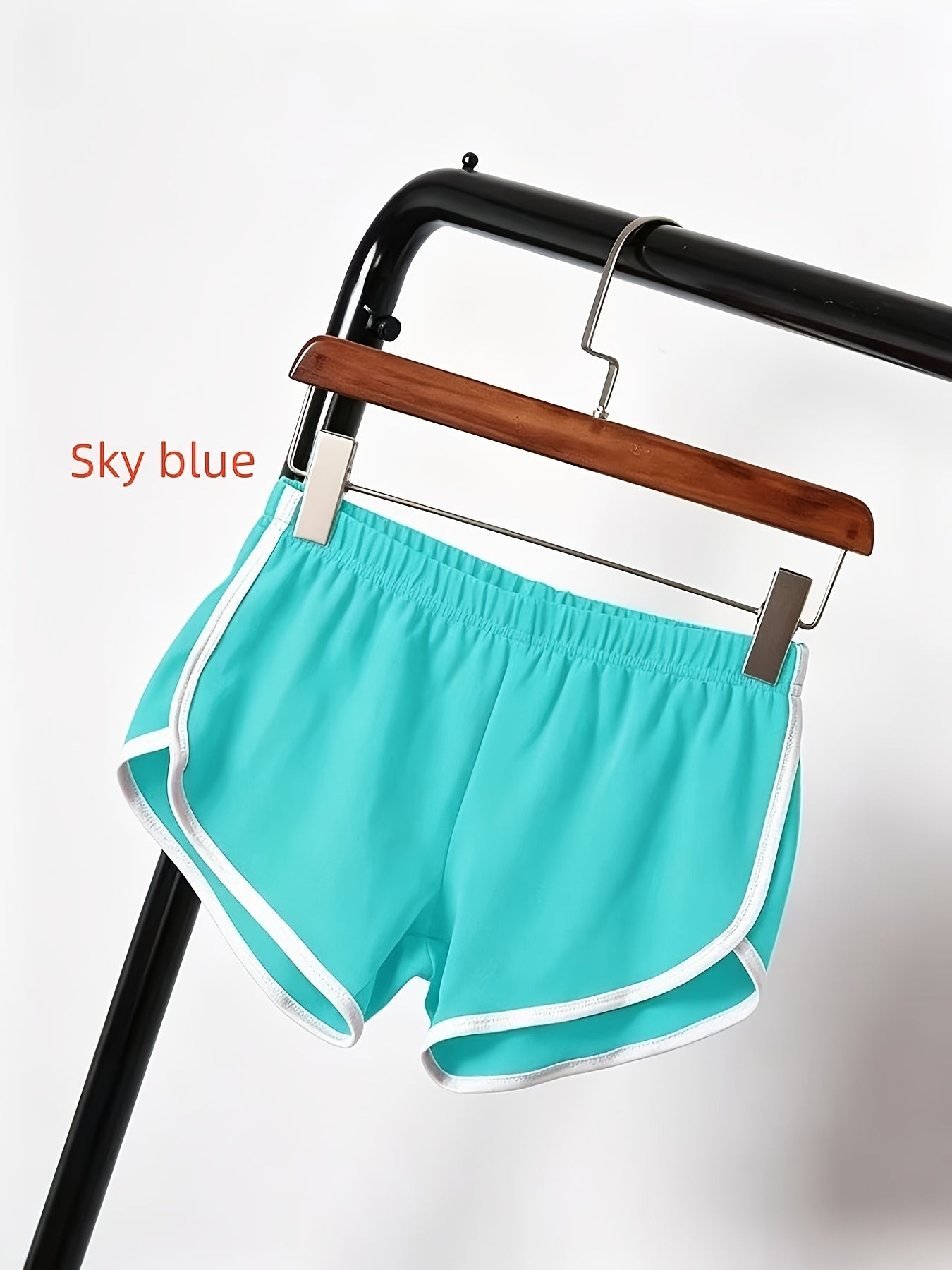 Women's 4 Packs Of Mixed Colors Polyester Striped Shorts - product view 11