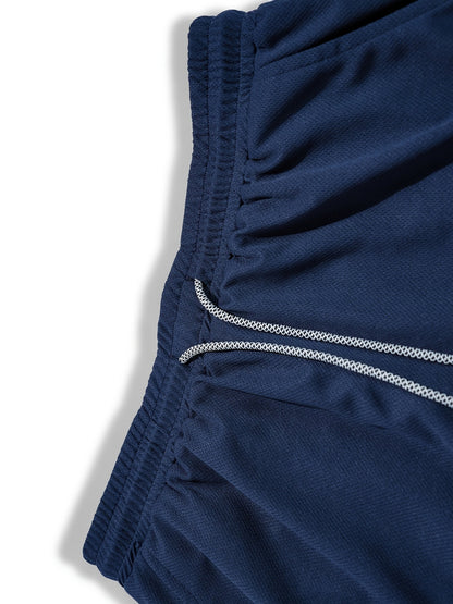 5pcs High Stretch Sports Shorts 5pcs Men'S 2-in-1 Double Layer Shorts With Inner Pocket, High Stretch Sports Shorts For Summer Gym Workout Training