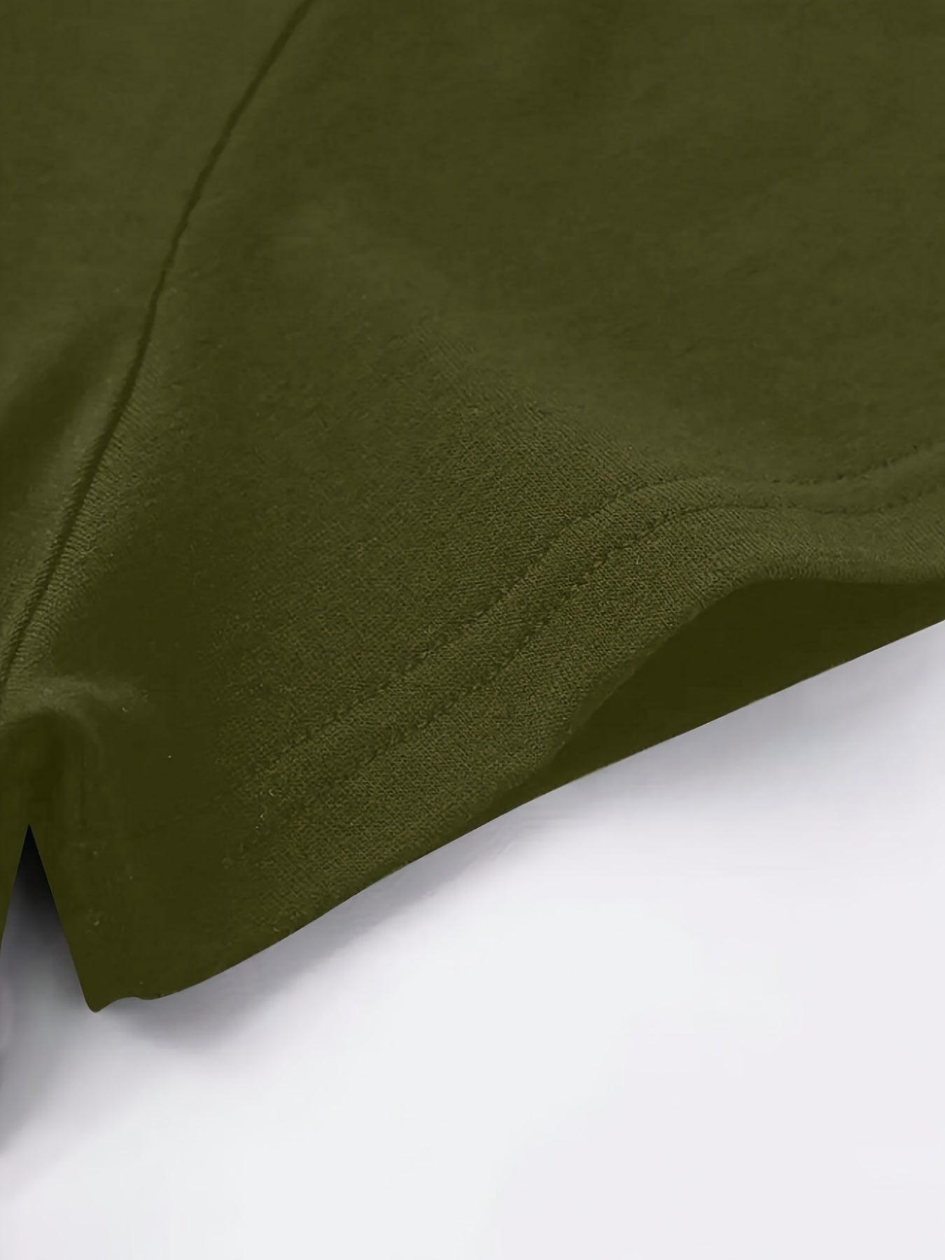 Women's fern green Printed Short-Sleeve Shorts - product view 9
