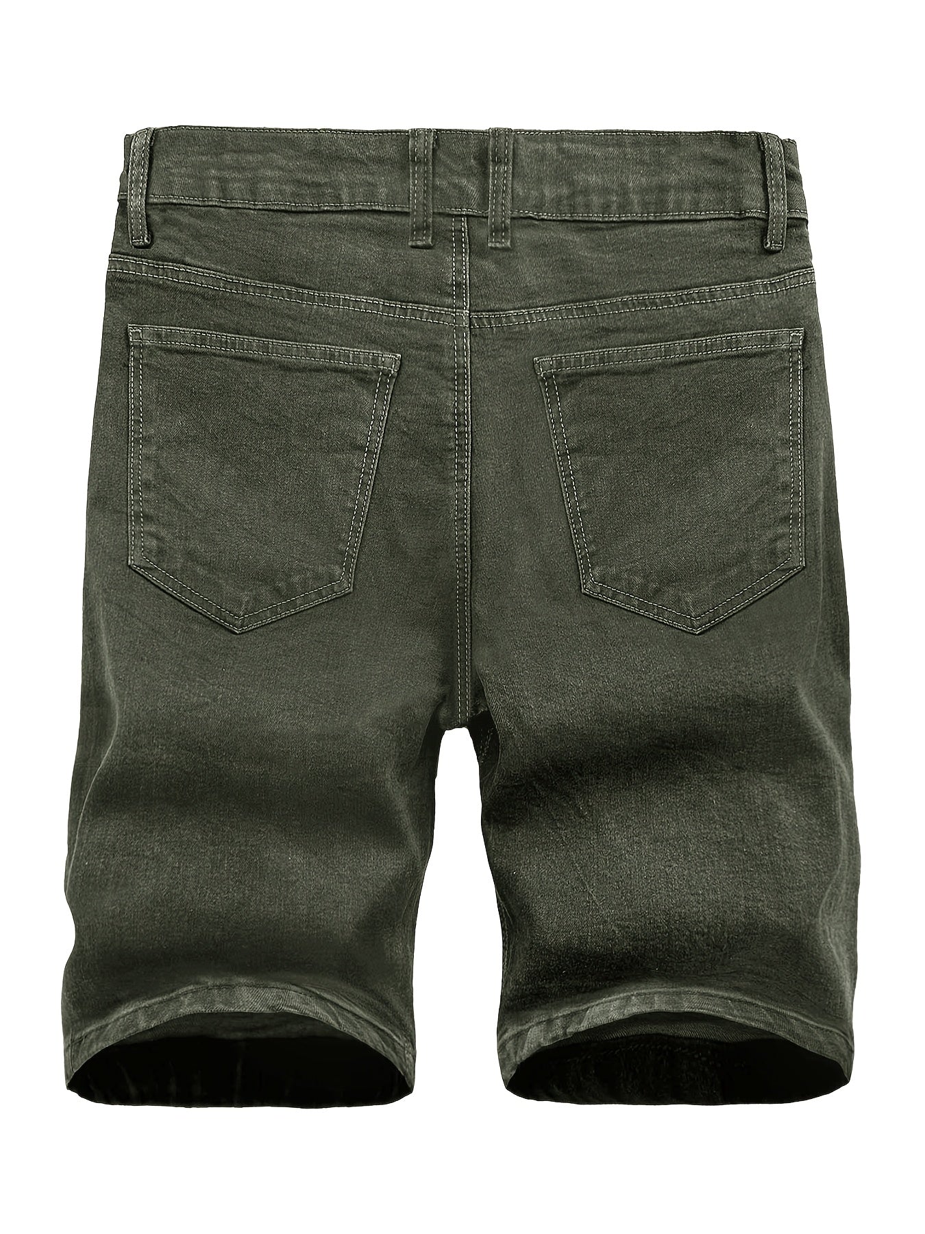 3-pack Men'S Jeans - Trendy Ripped Denim Shorts - Stylish, Versatile, Slim Fit, Casual Pants - New - Perfect For Outdoor Camping And Sports