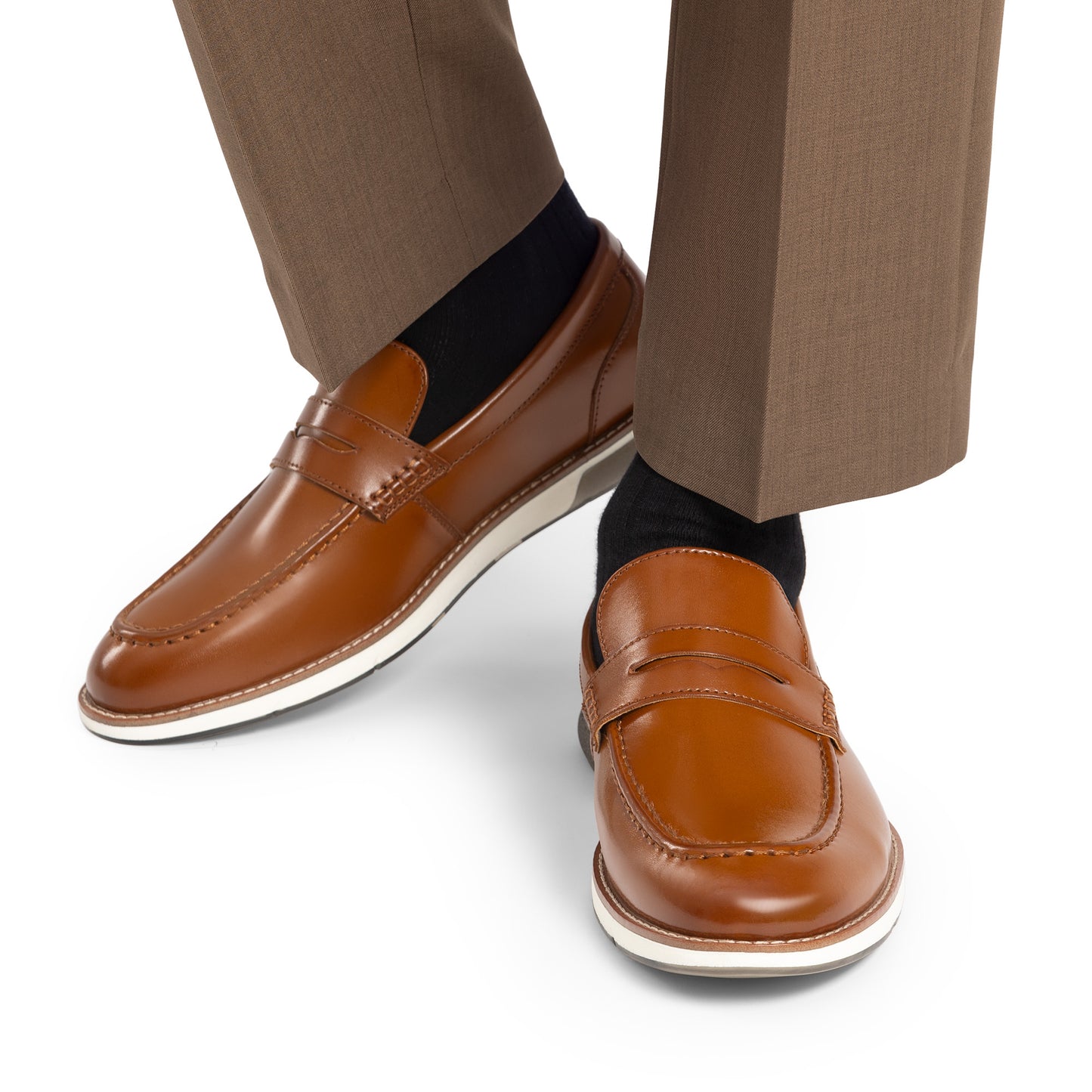 Men's Dress Penny Loafer Slip-on Shoes Comfortable Fit Long-Lasting Wear Easy Slip-On Classic & Smart Style