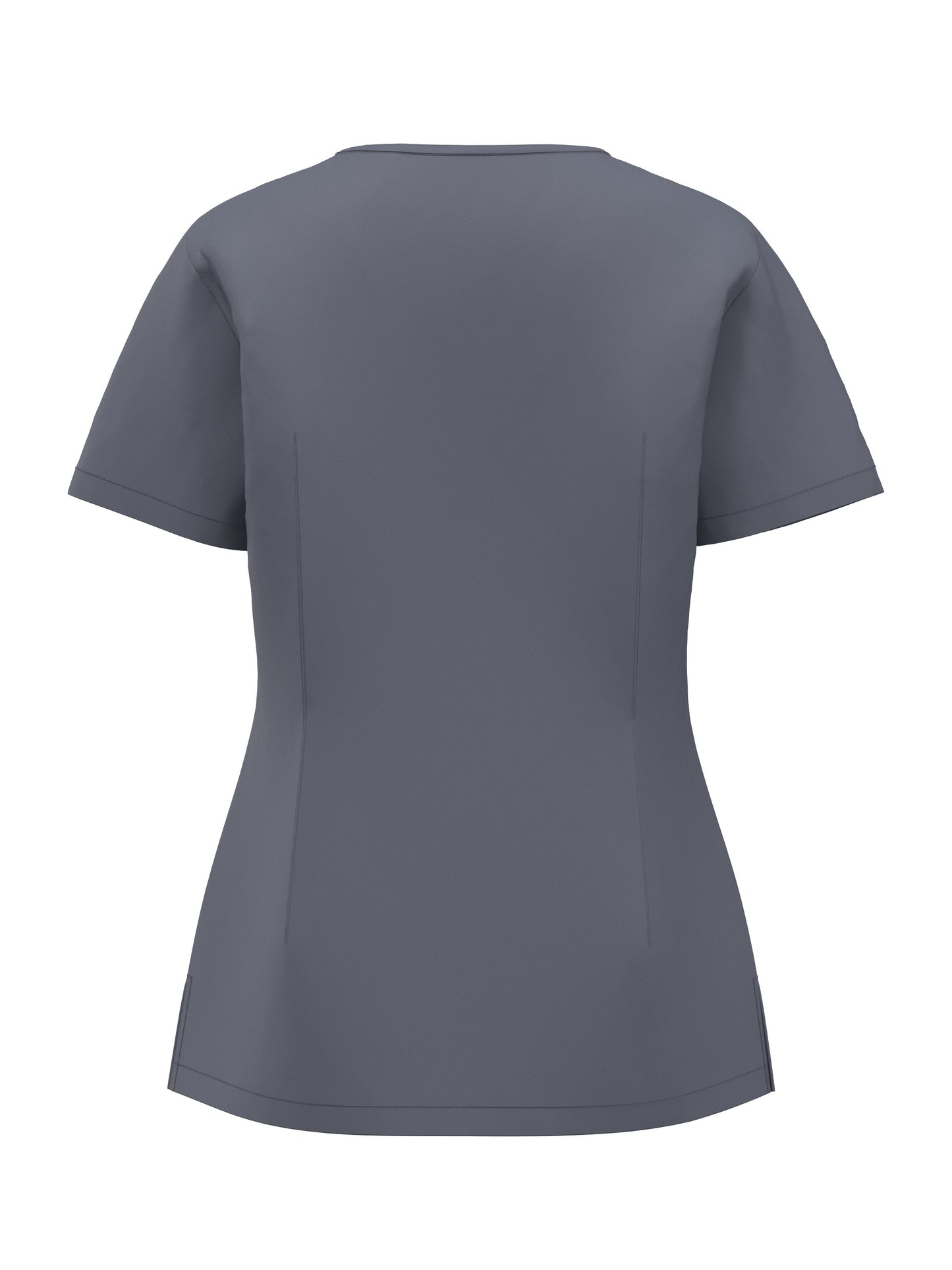 Women's Scrub Pants Set, Elastic Breathable Polyester Spandex Blend, V-Neck Short Sleeve with Pocket, Solid Color, for Work