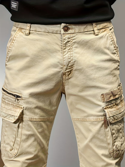 Men's Cargo Pants - Multi Pocket Travel Style
