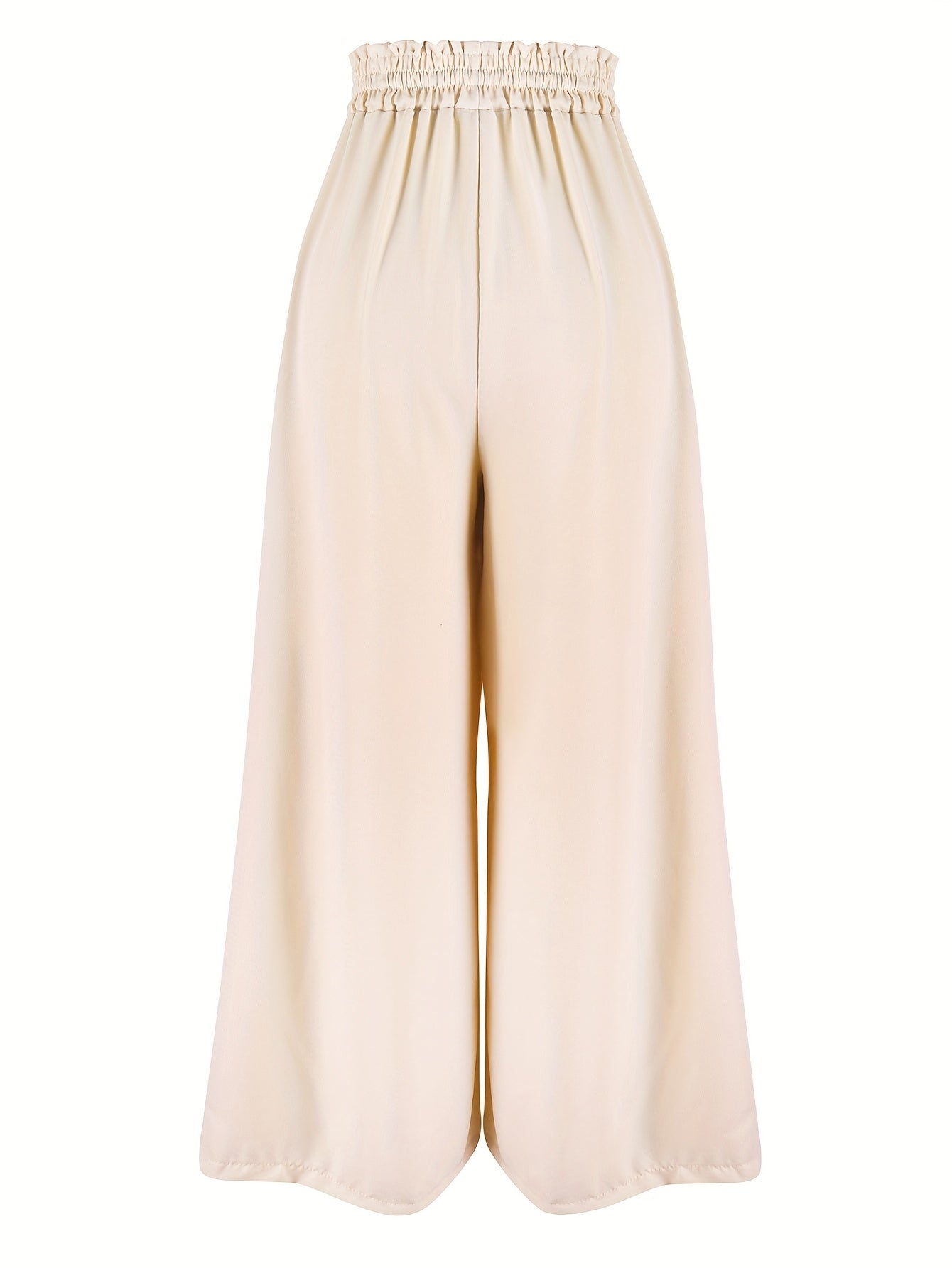 Temperament Commuter Style Loose Drapey Pants With Wide Leg Pants Seasonal Wear Women Drapey High Waist Casual Pants Women'S Elegant Casual Pants