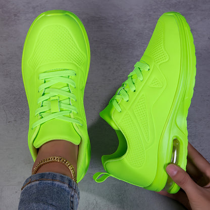 Spring Outdoor sneakers, Women'S Thick-Soled Height-Increasing Shoes, Women'S Autumn, Breathable Mesh Shoes, Air-Cushioned Shoes, Lightweight And Shock-Absorbing Soft-Soled Running Shoes, Women'S Skipping Rope Shoes, Outdoor Tennis Shoes