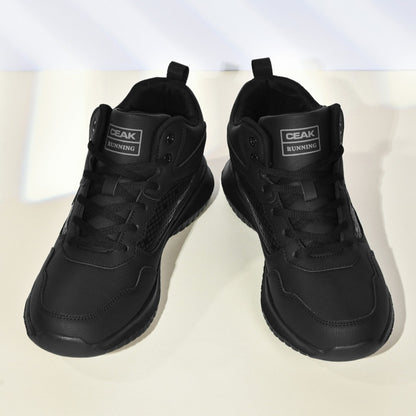 Men's Restaurant Work Shoes - Anti-Slip Sole & Lace-Up 003365