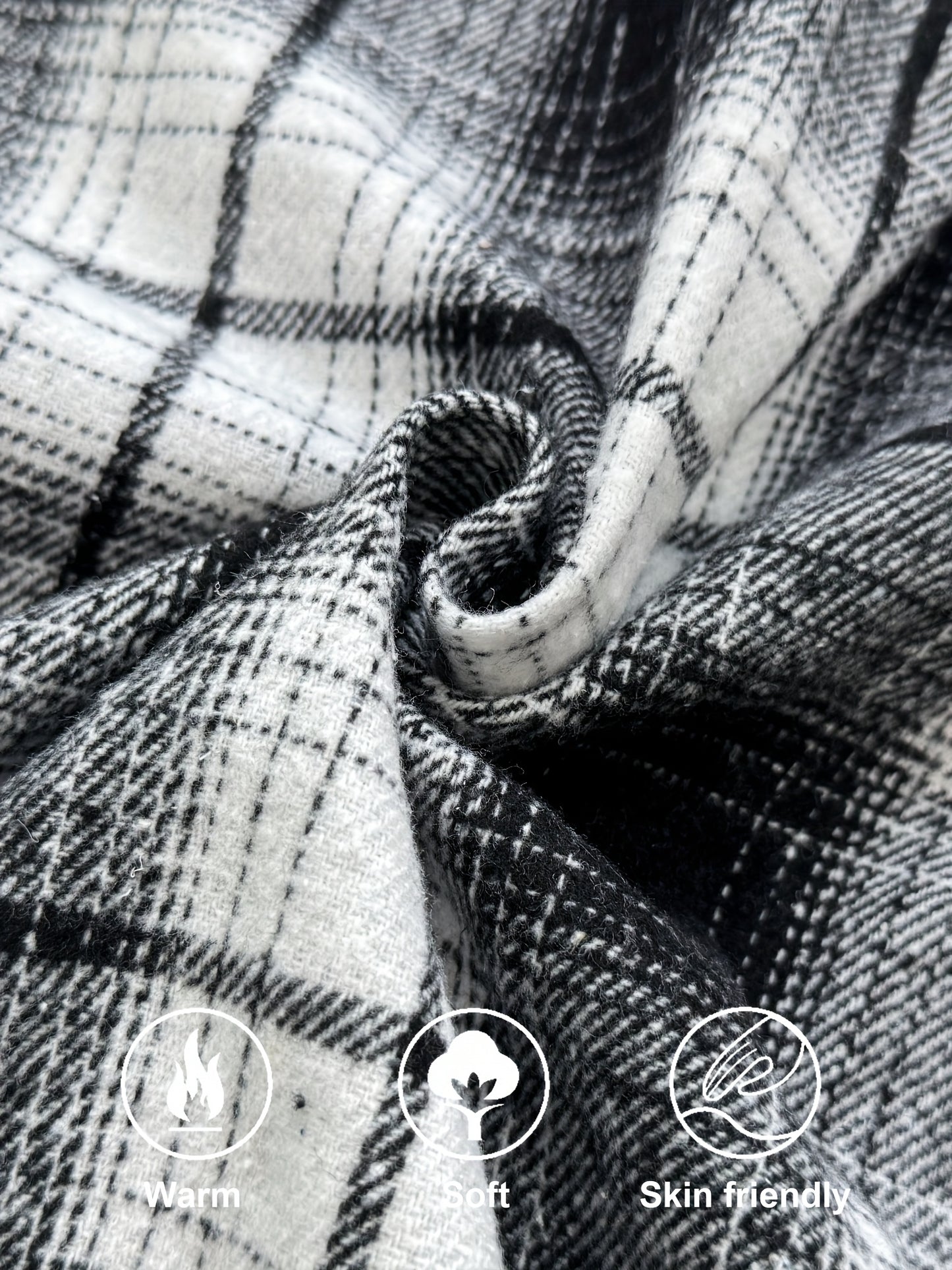 This Unisex, Retro-style Casual Shirt Features A Classic Plaid Design And A Minimalist Aesthetic. The Collared Design Makes It Suitable For Year-round Wear, And The Loose, Comfortable Fit Caters To Various Styling Needs. A Small Gift Is Included.