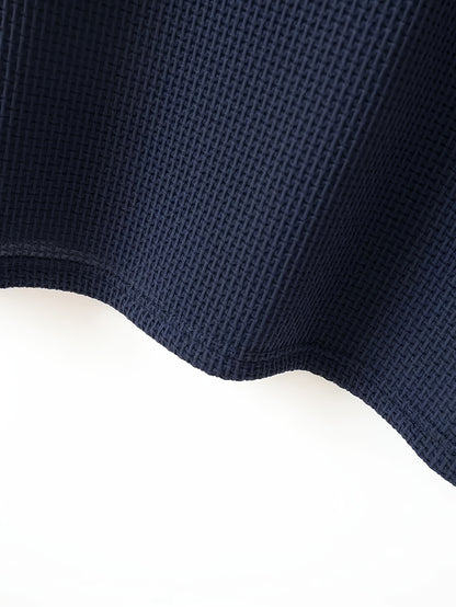 Men's Ice Silky Elastic Solid Short Sleeved Lapel Golf Shirt, Summer Outdoor Cool Polo Shirt T-shirt, Men's Gift