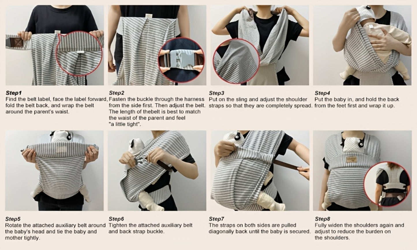 Baby Carrier - Soft Vrbabies Wraps Sling