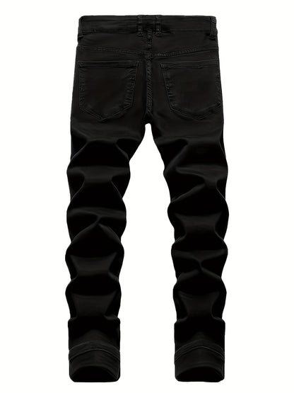3-Pack Men's Slim Fit Jeans | Business Casual Trousers | Year-Round Versatile Pants | Gift