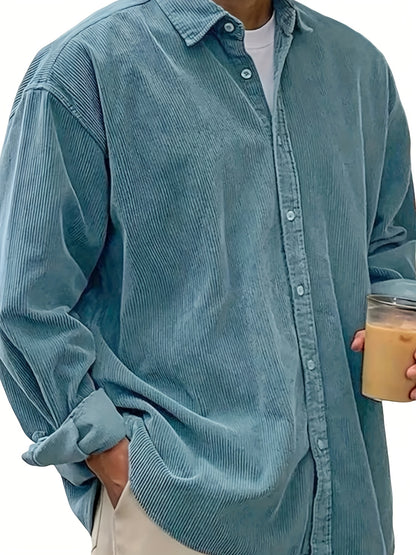 Men's Black Long-Sleeve Shirt - product view 22