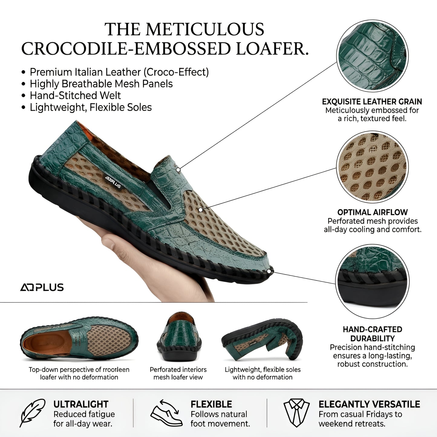 Cross-border large-size Men's mesh breathable Men's shoes 38-46 are mainly available for a long time.