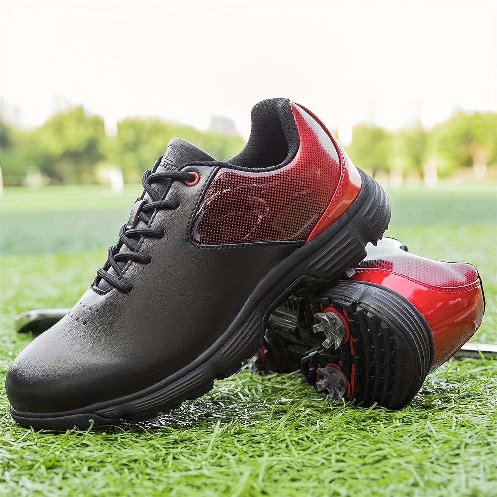 Men's Black&Red Lace Shoes - product view 9