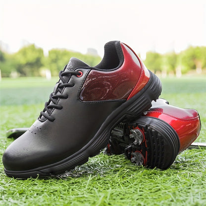Men's Black&Red Lace Shoes - product view 9