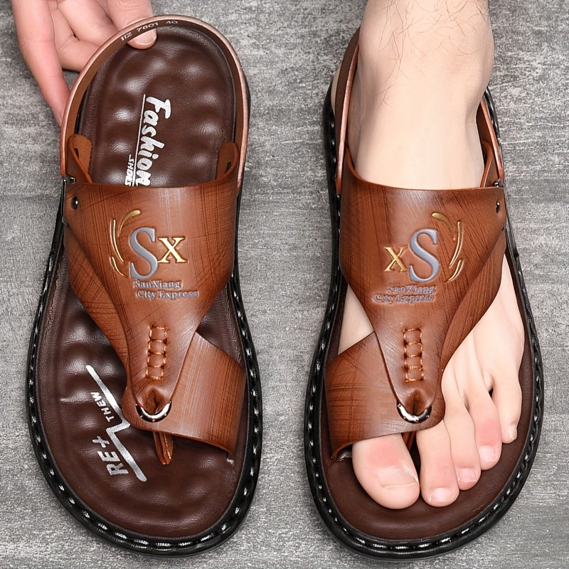 Men'S Comfortable Hiking Sandals, Sports Sandals, Beach Walking Sandals With Arch Support