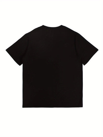 Men's Graphic T-Shirt - Round Neck Short Sleeve Modern Style 050789