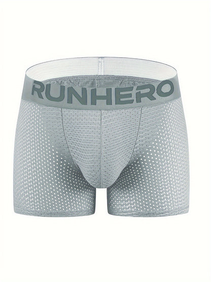 New Men'S Boxers Featuring Butt Pads, Made from Breathable Mesh, Designed for Comfort And Elasticity, Perfect for Lounging at for home
