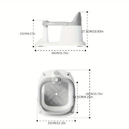 Baby Bath Seat - Non-Slip Bathtub Seats Months