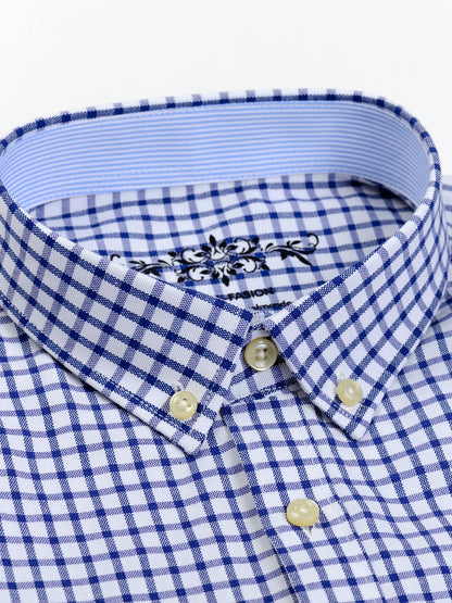Men'S Long Sleeve Shirt with Classic Stripes, Ideal for Business Formal Events, Perfect Gift for Him
