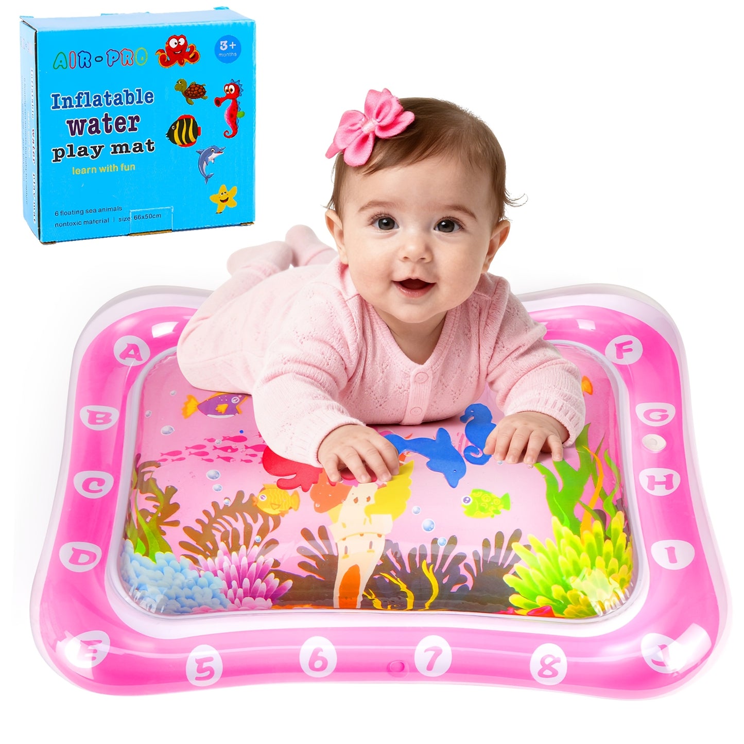Dolphin Water Play Mat Encourage Activity And Sensory Development for Infants - product view 1