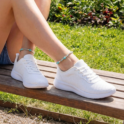 Women'S High Quality Sneakers, Casual Walking Shoes for Women, Comfortable Support Walking Shoes, Women'S Air-Cushioned Sneakers with Arch Support And Slip-Resistant Sole - Breathable Mesh Low-Top Sneakers Suitable for Running, Gym, Gifts for Women