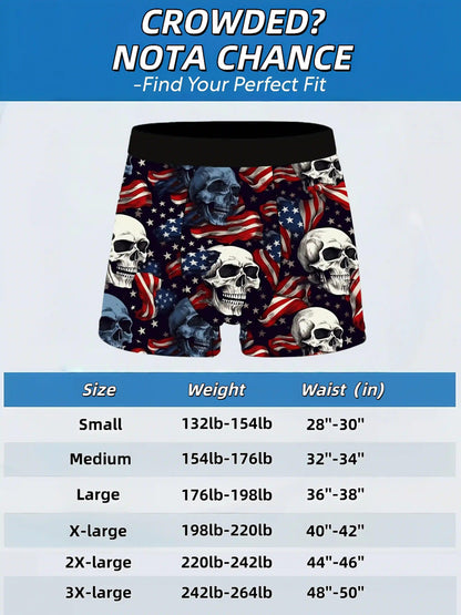 5pcs Men'S Quick-Dry Swim Shorts & Underwear Set | Colorblock Boxer Briefs with Print /Elastane Blend, Non-Transparent, Medium Stretch, Ideal for Pool, Beach, Gym, Birthday Party, Casual Wear, Knit