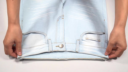 Men's slim stretch jeans - Comfortable & Flexible Fit - Denim Material - Perfect for Casual Wear - Ideal Gift for Fashionable Men
